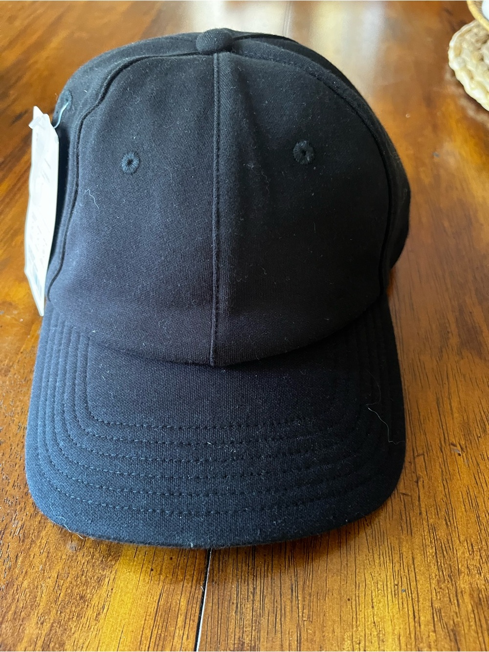 New Athleta Black Adjustable Ballcap